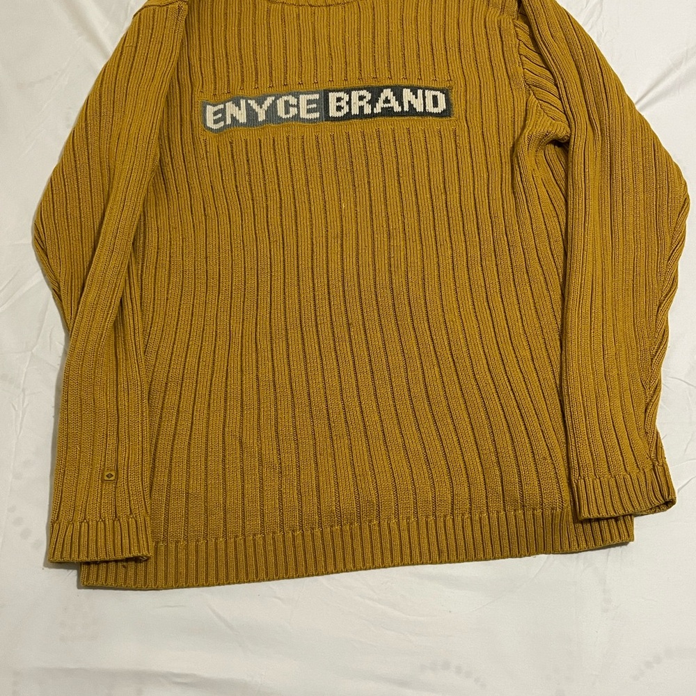 Enyce Mustard Crewneck Sweater Men’s Size XL